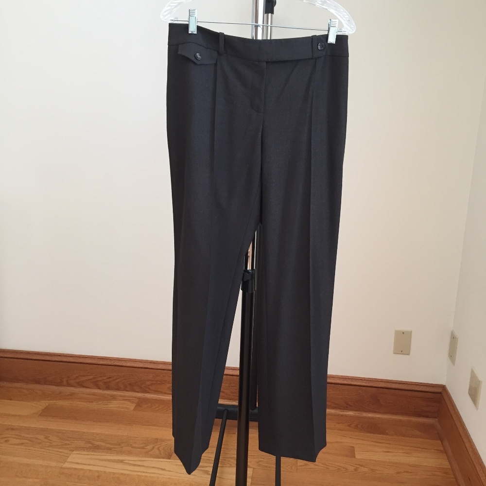 Black Ann Taylor Petites Trousers, 8P